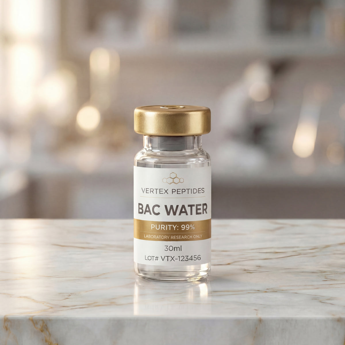 Bacteriostatic Water Laboratory Grade Vertex Peptides Bacteriostatic Water Laboratory Grade Vertex Peptides